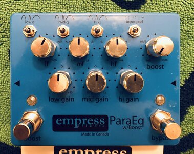 Empress ParaEQ with Boost Mint