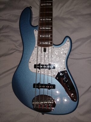 Price Drop!!! Now $999 shipped to CONUS!!! Lakland DJ5 light ice blue.