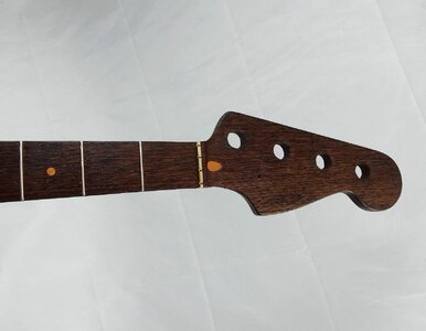 SCHECTER USA 1980's Vintage Jazz Bass Neck - Solid Wenge!