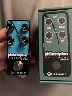 Pigtronix Philospher Bass Compressor Micro