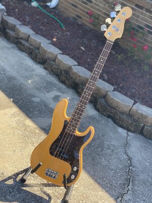 2007 Fender FSR American Standard Precision! Butterscotch Nitro on Ash & Tort! Price Shipped!