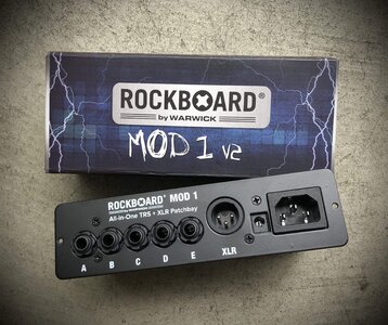 Rockboard MOD1 v2 (black/removable face plate) module *like new*