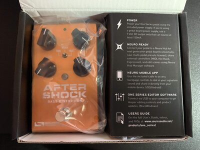 **** SOURCE AUDIO AFTERSHOCK DISTORTION - LIKE NEW ****