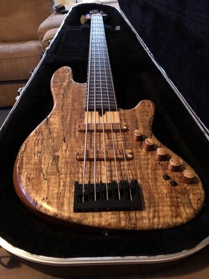 Elrick NJS 5 Spalted Maple W/OHSC (Price Drop + Free Shipping)