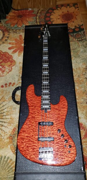 2002 Modulus VJ4 AAAAA quilted maple (w/lots of upgrades!)