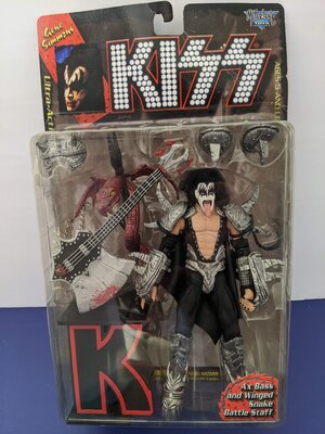 1997 KISS GENE SIMMONS Ultra Action Figure by McFarlane Toys