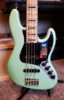 Fender Limited Edition American Elite Jazz Bass V Matching Headcap Maple Fingerboard Surf Pearl