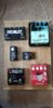 Assorted Pedals - Fuzzrocious Cat Tail, Tech21 Sansamp YYZ, Radial Instrument Selector