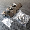 Hipshot USA Ultralite Clover tuners Nickel 1/2" set.  New