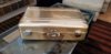 Gold Halliburton carry case for ???  (amplifier, mics, anything)