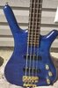 2001 Warwick Corvette ProLine, Ocean Blue w/ Gold Hardware