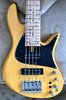 Fodera Emperor 5 Standard Classic finished in NITRO! Ash Maple E5SC - As New