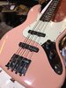 Fender Jazz MIJ Flamingo Pink w/stacked knobs