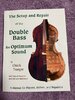 Double bass setup and repair guides - 3 classic books