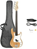 * Glarry P style fretless N.I.B.