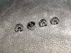 $10 Gotoh Mini Dome Knobs Chrome Set Screw Solid or split shaft mount