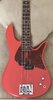 Fodera Monarch 4 P Standard Classic Alder Rosewood M4PSC Fiesta Red w/ Extras - As New!