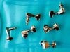 Hipshot Type "A" Bridge-Black, Gotoh 510 Guitar Tuning Machines - 1:21 Nickel 3x3