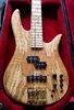 Fodera Monarch 4 Deluxe_Spalted Maple...going...