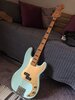 Squier Classic Vibe 70s Precision w/mods (EMG GZR/Hipshot KickAss/Anodized Pickguard)