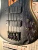 Ibanez SR670-SKF Soundgear Ash/Mahogany Active 4-String Bass Silver Wave Black Flat Rare Light