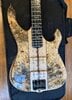 NECKTHRU Buckeye Burl masterpiece 4-string by luthier Zimmerly