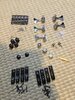 $15 Grab Bag Parts Bridges Tuners Knobs Brass Nut for 5 string Bass