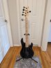 Sterling Stingray Ray5 5 String bass w/ black hardware