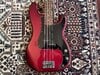 Price drop! 1996 American Standard P Bass Crimson Red Transparent finish!