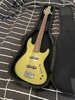 Miura MB-2 Green Gold Metallic w/ matching headstock