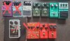 Pedals: EMMA, BOSS, MXR, Electro Harmonix...