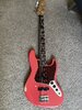 Fender Roadworn Jazz Bass Fiesta Red!