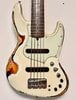 Xotic XJ-1T-5 2020 Relic White over Sunburst