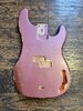 MJT P Bass Body Burgundy Mist Metalic