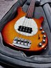 $1650 SHIPPED *RARE* EBMM USA Sterling 4H (Piezo) 2001 - Autum Red Burst Sparkle