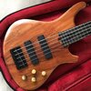 2019 Roscoe SKB 5-string Koa fretless, 34" scale