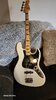 Price Reduced! Fender Japan White Jazz with Black Blocks and Binding