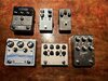 Bunch of Pedals - Darkglass, Line 6, DOD, Keeley