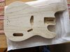 New USA Allparts Tele Bass Swamp Ash Body (4.5lbs)