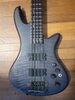 Schecter Stiletto Studio-8 Bass Guitar - See-Thru Black Satin w/Upgrades