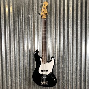 Fender American Standard 5 String Jazz Bass With Precision Neck Black & Bag 2012