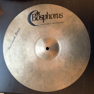 Bosphorus Traditional Series 14" Hi-Hat Cymbals (Top Hat Damaged)