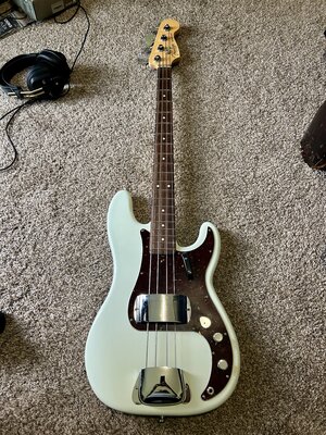 PD - Fender Mod Shop Precision - Sonic Blue