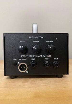 Broughton Audio P-15 Tube Preamplifier with DI - newer encasing - mint condition