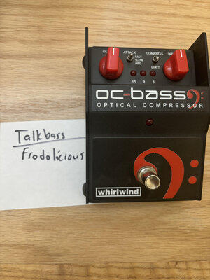 Whirlwind OC Bass Compressor