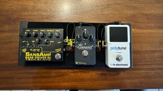 Complete ampless rig, pedalboard for sale