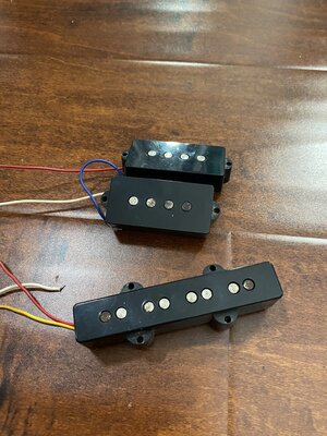 Squier PJ Pickups