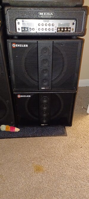 Genzler Bass Array Rig - Genz Benz GBE1200 / Mesa Mpulse 600