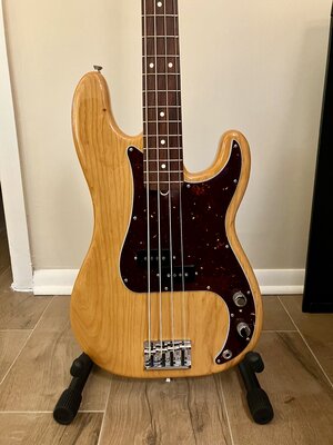 Fender Mod Shop Precision Bass - Amber & Ash...7.75 pounds!