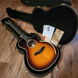 Taylor 912ce Grand Concert Acoustic Electric Guitar Sunburst Excellent Condition W/OHSC